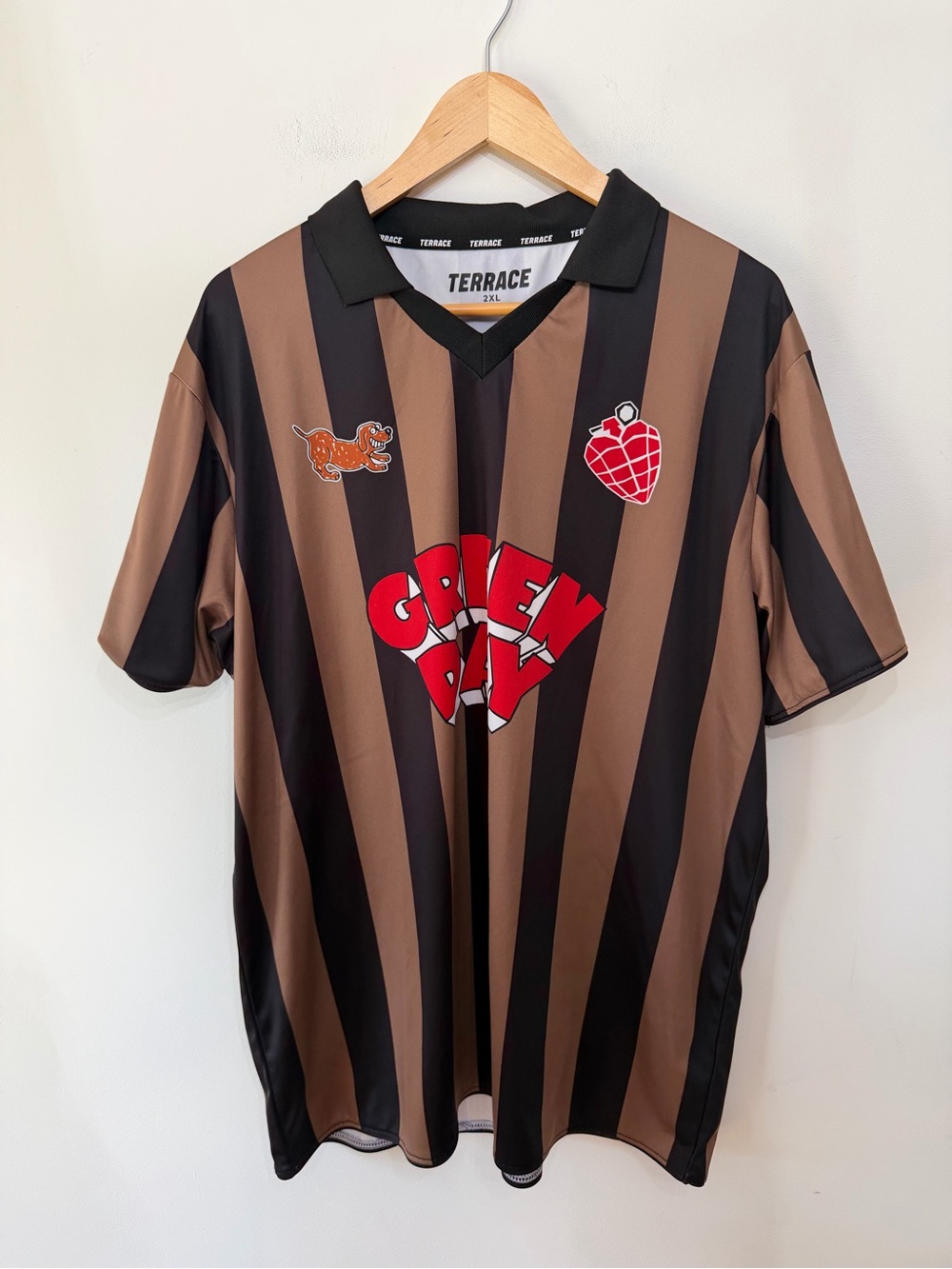 2024 Green Day USA Tour Exclusive Soccer Jersey Saviors Concert Band Merch 2XL